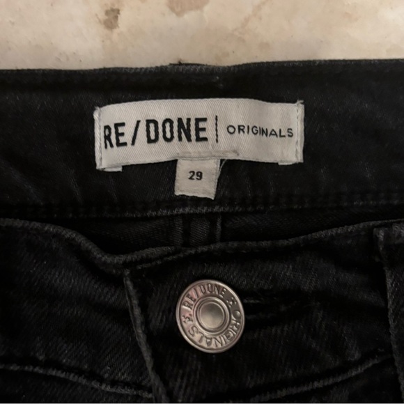 RE/DONE 90’s High Rise Ankle Crop jeans - Picture 2 of 5